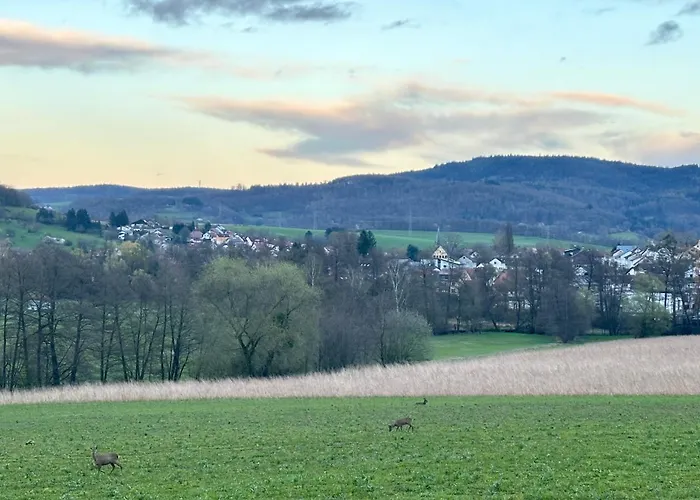 Odenwaldpanorama Klein Gumpen